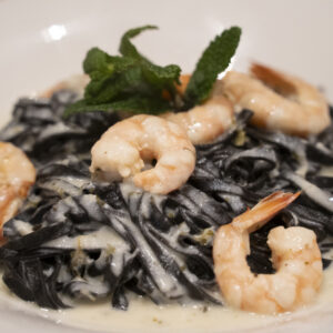 Tagliolini al nero de sèpia