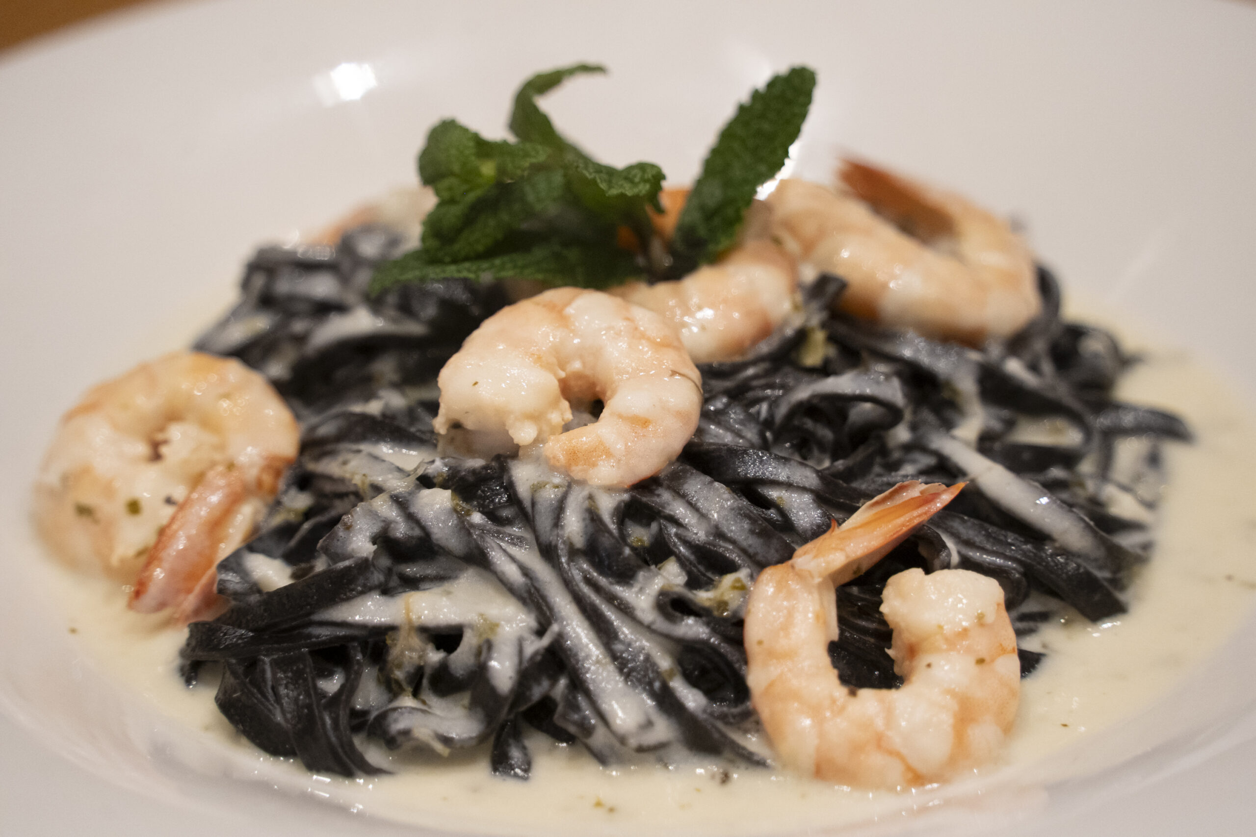 Tagliolini al nero de sèpia