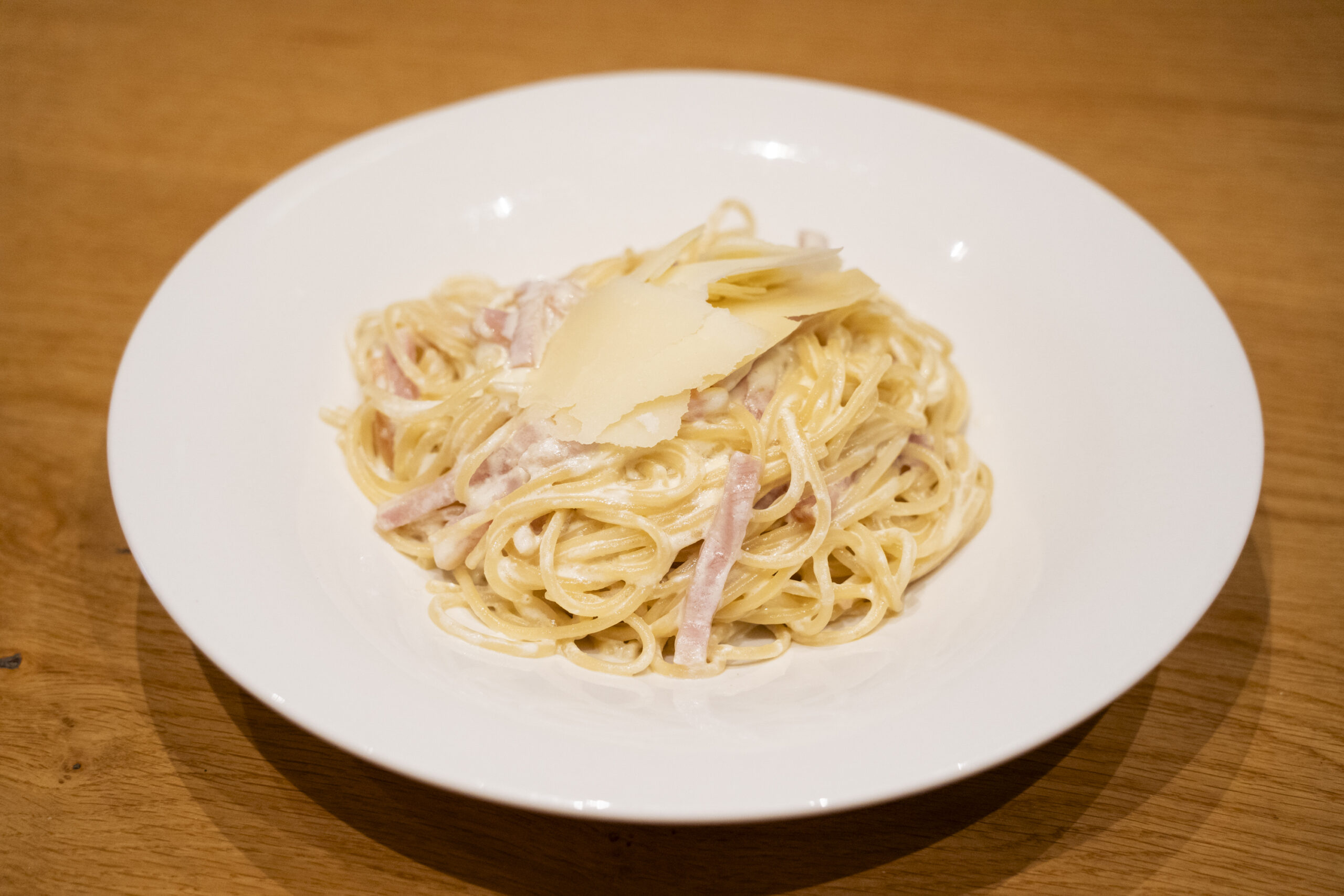 Espaguetis a la carbonara